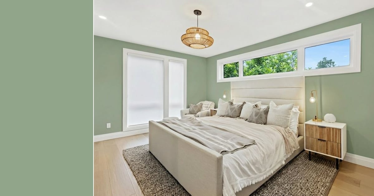 Breakfast Room Green 81 by Farrow & Ball | Paint Color | Housepaint AI