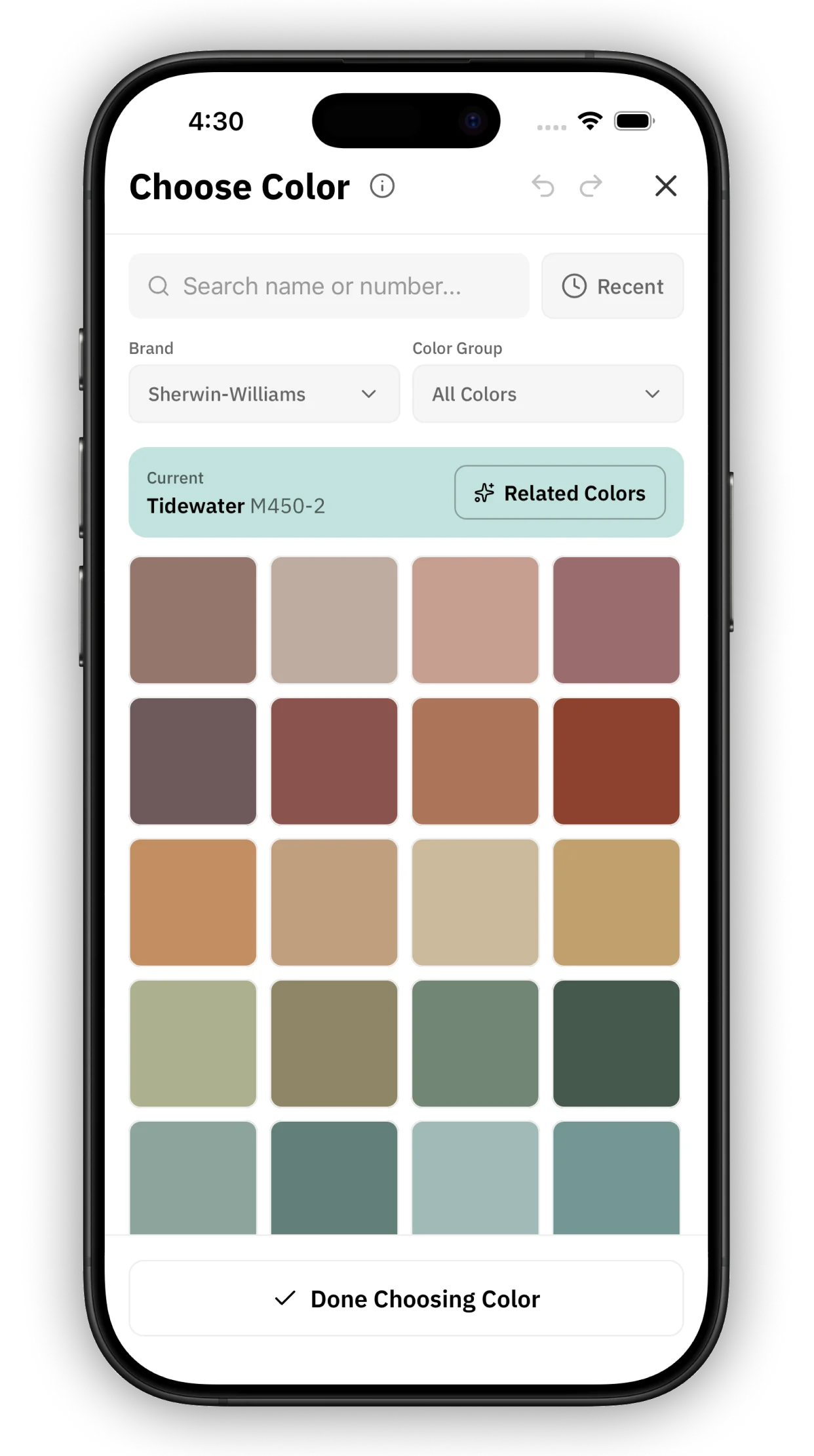 Housepaint AI - Choose from thousands of real paint colors